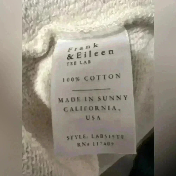 Frank & Eileen $288 Tee Lab Drape Coat Cardigan Jacket Beige Comfy Coastal Fall - Picture 6 of 10